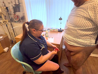 Part 1: Matron Satana and Mr Jones Anal Examination!