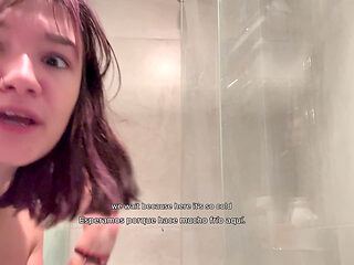 Spanish Class! in the Shower I Will Teach You a New Language