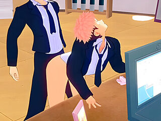 Car Toon In Jujutsu Kaisen Yaoi - Yuuji Fucked By Gojo On A Table