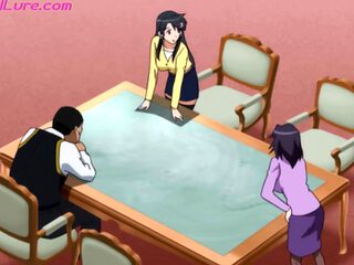 HHH Triple Ecchi Ep 04 (Subbed) Virgin Boy Gets Dominated
