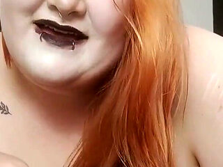 BBW Domme Venus Aurea Rewards You by Sitting on Your Face as You're on a Leash