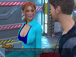 Stranded in Space - First Kiss with Red Head Haylee