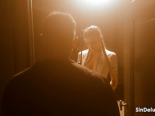 Watching from a Distance Turns Olivia Sparkle on! at SinDeLuxe