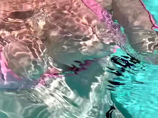 Artemisia Love sexy bikini fetish underwater wet top big boobs fetish