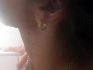 Wild Blowjob in the Shower - Mina Javed Goes Full Throttle