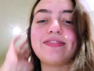 Amateur blowjob close up