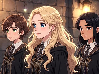 Magic School Rejects Virgins - Her Roommate Used a Spell to Fix It (AI Generated)
