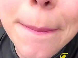 Wetsuit Giantess Finds a Tiny Toy to Tease