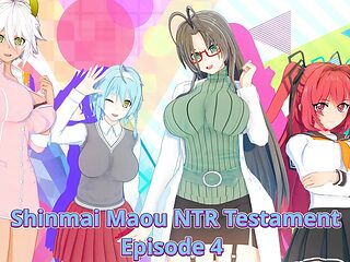My friend likes it when I fuck her while she's tied up in the infirmary - Shinmai Maou NTR testament 5