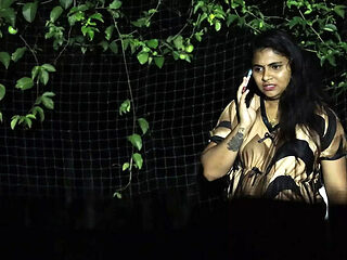 Desi GF Cheats on Parents - Hard Terrace Fuck at Night with Boyfriend