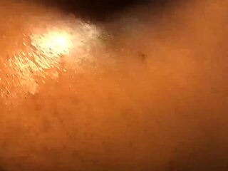 Gave Her Hot Doggy Backshot and Cum on Her Fat Ass