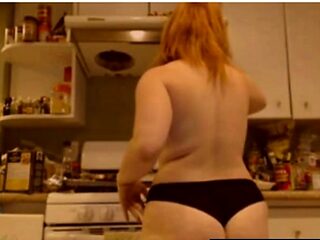 Redhead Webcam Close-Up