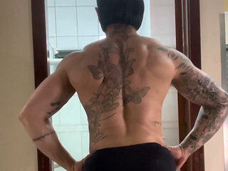 Worked pretty hard on this shredded body
