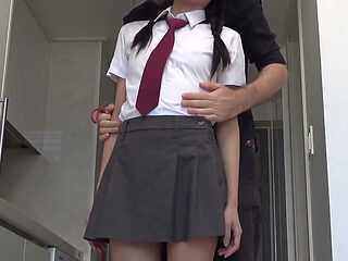 Shibari Video - Asian Schoolgirl in Ropes Gets Magicwanded