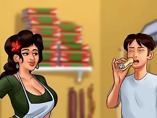 Biggest boobs, summertime saga, summertime