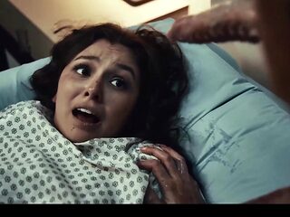 Horror Porn: Alien Creature Inhabits the Busty Nurse's Body To Fuck a Pretty Brunette Patient