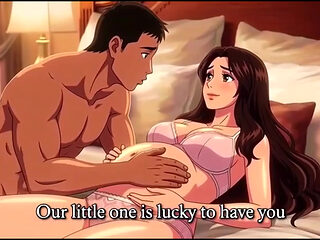 Sensual Pregnant Oil Massage Turns Passionate Husband Worships His Glowing Pregnant wife