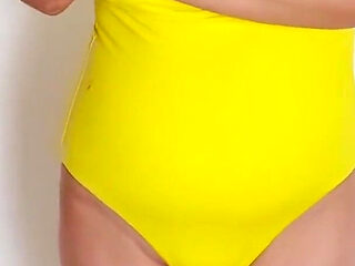 I Film My Stepmother Putting on a Bikini so I Can Masturbate While Watching.