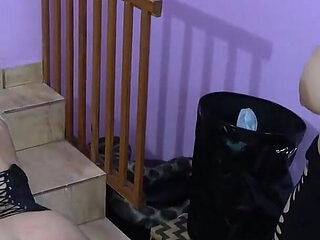 Punishment with Submissive Girl & Slaves