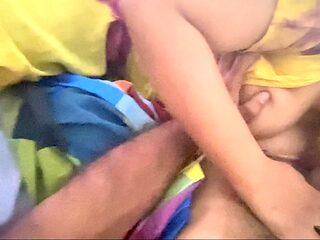 Indian School Mukutthi Aunty And Her Student 18+