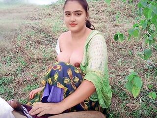 Desi GF gets fucked in the jungle