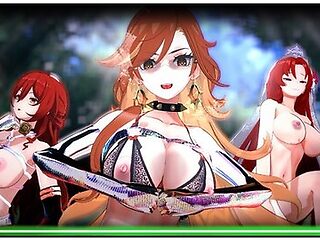 Hentai Anime - Mavuika Himeko Himeko Genshin Hsr Hi3 Milf Porn R34 Anime Hentai Joi