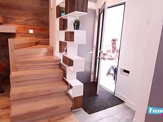 Fresh And Innocent featuring Gabriel Clark's big tits clip