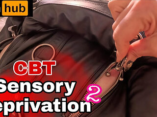 CBT Ballbusting Sensory Deprivation Bondage Vol 2