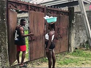 HORNY IDLE BLACK BOY AND THE SEXY PURE WATER SELLER ( BEST AFRICAN PORN MOVIE)