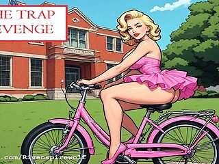 MILF mom gets trapped and fucked in a cartoon fantasy