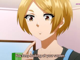 Shy anime wife melts for her husband’s thick shaft and begs for deep sticky finish