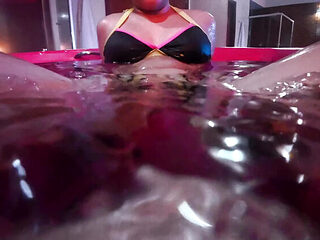 Sex Underwater in Bikini, Cum Between My Boobs