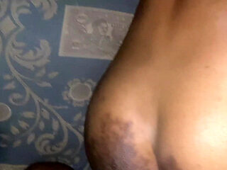 Black on black anus hole