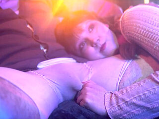 Taboo Grandpa Massages Teen Granddaughter's Tight Pussy - Creampie Finish