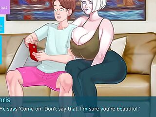 Sexnote - All Sex Scenes Taboo Hentai Game Pornplay Ep.41 Granny Is Masturbating While Sexting Her Tinder Date!