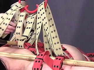 Belt Bondage - the Flying Cruzifix