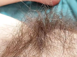 GinnaGg Hairy Russian MILF Solo Clit Fingering & Dirty Talk Close-Up