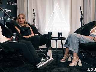 Scarlett Alexis & Anna Claire Clouds Pen*s Fingers & Mile High Club the Adult Time Podcast