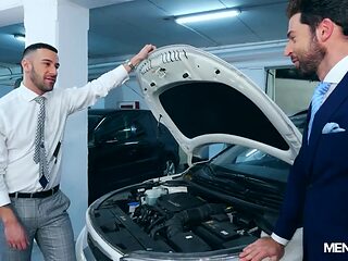 Suited Car Mechanic - MENatPLAY