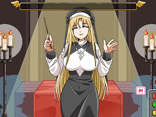 Hentai Game - Church Hentai Sex Scenes 2 (Rika The Lewd Nun Heroines) - The Censor