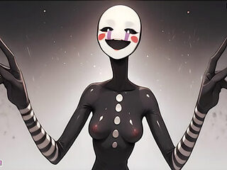 Fnaf Big Tits Fnaf Puppet Blow Job Hentai By Eextoon - Hentai Anime