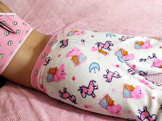 My Niece in Law Beautiful Provocative Dressed in Pink Alone at Home - My Perv...