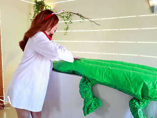 Inflatable Crocodile Surgery, Sfw Nurse