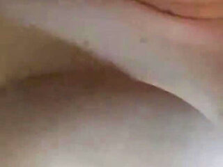 Squeezing My Big Boobs Sucking My Nipples