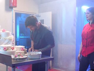 Lusty Alyx and her stud indulge in a wild fuckfest