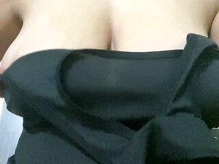 I Fucked Myself in a Black Sexy Dress and Had a Lot of Fun