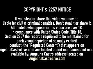 Angelina Castro featuring Angelina Castro and Roberta Gemma's hardcore porn