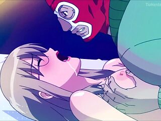 Naughty anime harlot amateur sex video