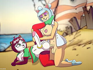 Car Toon - 2d Futa Furry Animated Compilation