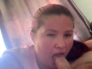 Sucking His Thick Cock
